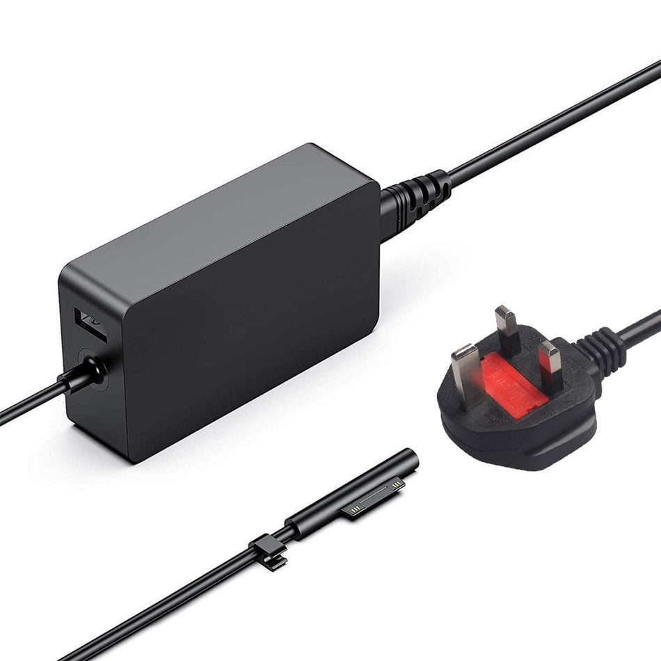 Microsoft Surface Pro 6 Series Charger AC Adapter Power Supply [15V 2.58A 44W] - Compatible Adapter
