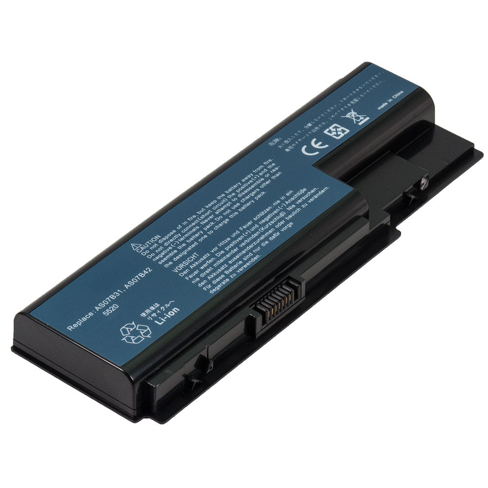 AS07B61 Battery for Acer Aspire 5720 5730 6930 7720 Series Acer Extensa 4420 Series Gateway MD2614 MD2601u Series Laptop AS07B31 AS07B51 AS07B41 AS07B71 BT.00603.033 [11.1V] Compatible Battery