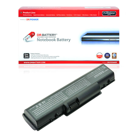 AS07A51 6600mAh 73Wh compatible laptop battery for Acer Aspire 5740 5542G 4730Z 4310 5738 with DrBattery packaging