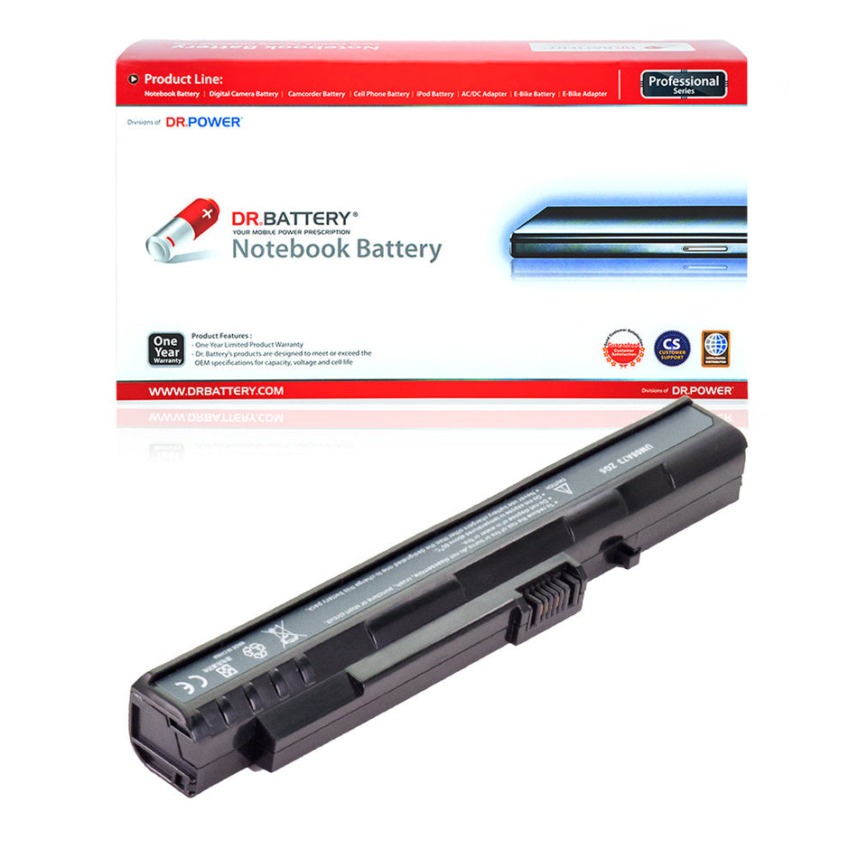 Acer Aspire One A110 A150 Series Aspire One P531h Series Laptop Battery UM08A31 UM08A41 UM08A71 UM08A73 UM08A51 BT.00607.041 UM08B41 UM08A52 UM08A74 UM08A72 UM08B32 [11.1V] Compatible Battery
