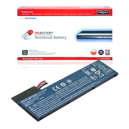Compatible laptop battery for Acer Aspire Timeline Ultra M3-481 M3-481T M3-581 M3-581T with DrBattery packaging