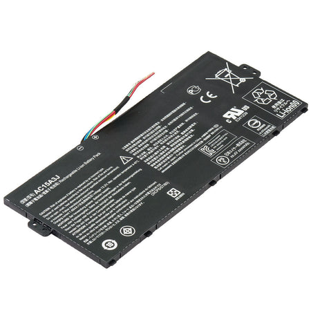 Acer Chromebook R11 C738T Series laptop Battery AC15A3J KT.00303.017 AC15A8J [10.8V/11.4V] Compatible Battery