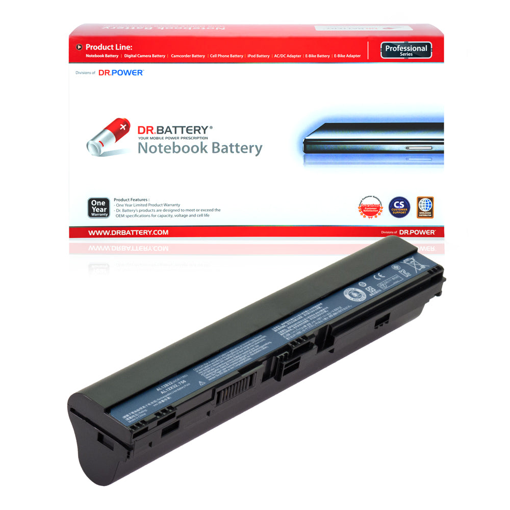 Acer AL12B32 Aspire One 725 756 V5-121 V5-131 Chromebook C710 AL12A31 AL12B31 AL12B72 AL12X32 KT.00403.004 AK.004BT.098 KT.00407.002 [11.1V] Laptop Battery Replacement
