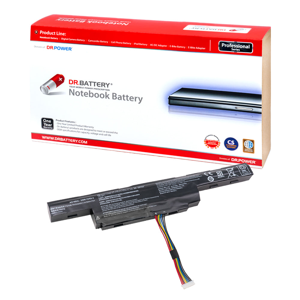 Acer Aspire E15 E5-575 E5-575G Series Laptop Battery AS16B5J AS16B8J [10.8V/10.95V] Compatible Battery