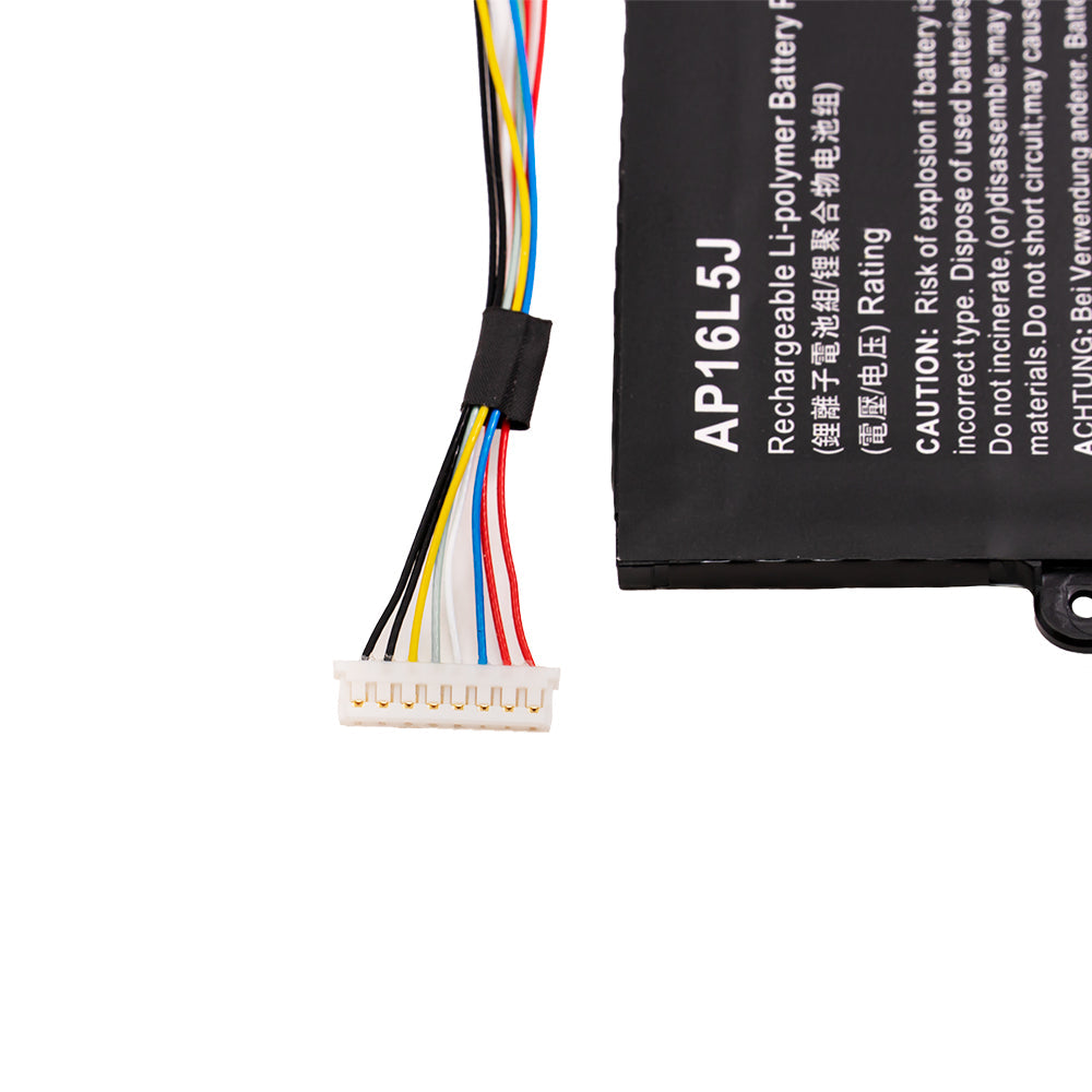 KT.00205.008 Battery for Acer Spin 1 SP111-32N SP111-33 SP111-34N Series Swift 5 SF514-52T SF514-52TP SF514-53T Series Switch 3 SW312-31 SW312-31P N17H1 Series TravelMate X5 TMX514-51 TMX514-51T Series Laptop AP16L5J [7.4V/7.7V] Compatible Battery