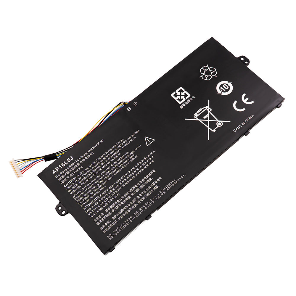 Acer Switch 3 SW312-31 SW312-31P N17H1 Series Laptop Battery AP16L5J KT.00205.008 KT00205002 [7.4V/7.7V] Compatible Battery