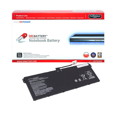 Acer Chromebook 515 CB515-1W Series Laptop Battery AP19B8M KT0030G024 [11.61V] Compatible Battery