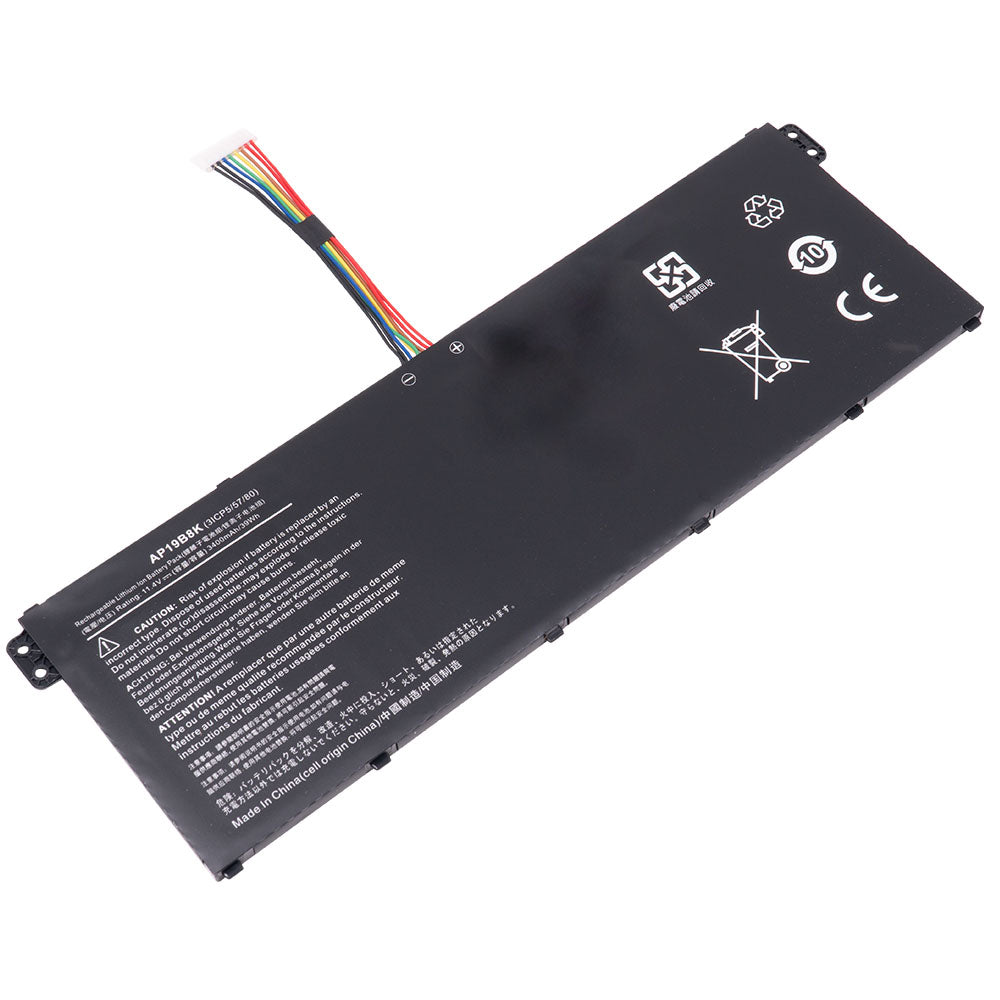 Acer Aspire 3 A315-23 A315-58 A315-23G A315-57G A315-58G Series Laptop Battery AP19B8K KT00304013 AP19B5K [11.25V/11.4V] Compatible Battery