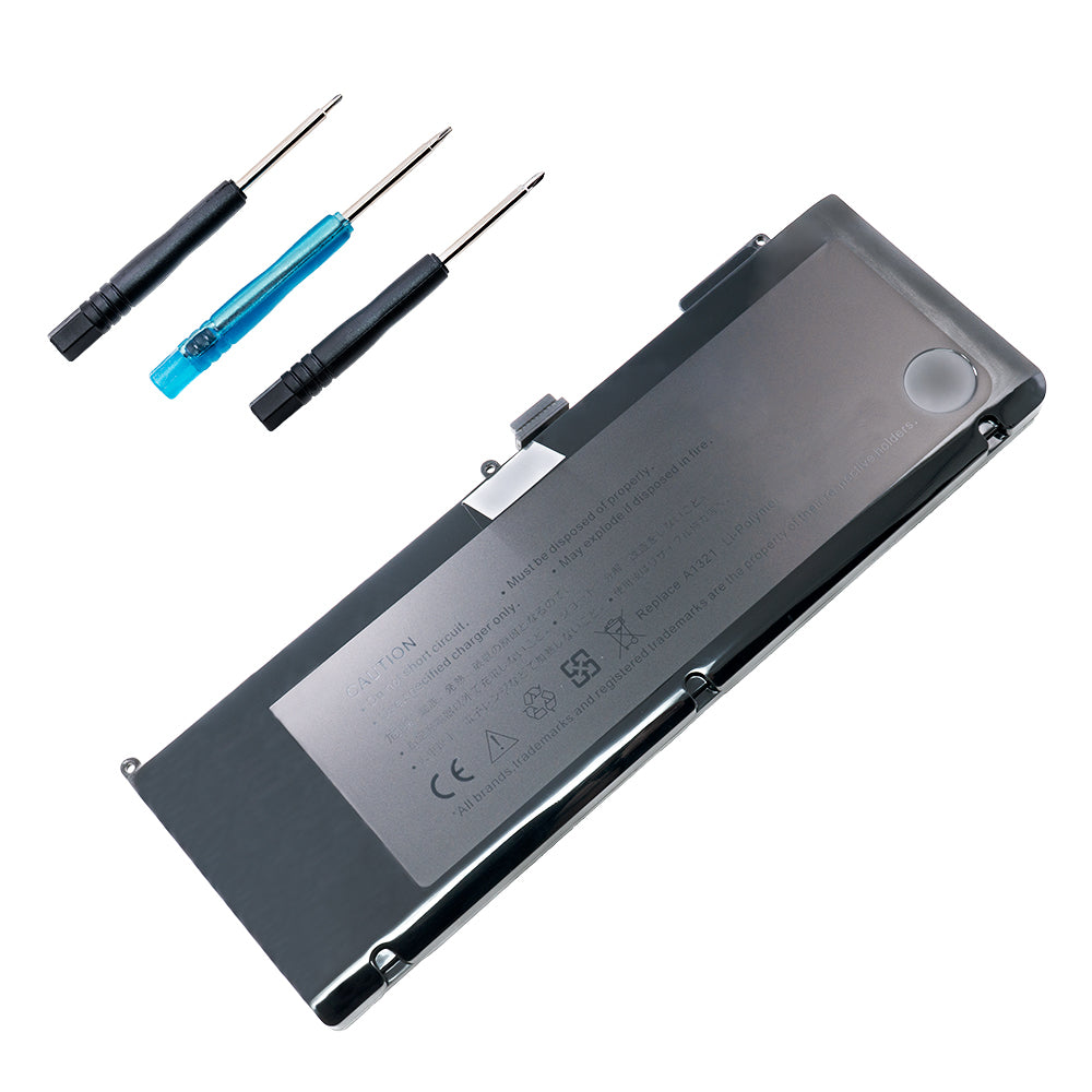 A1286 Battery for Apple MacBook Pro 15 inch Mid 2009 & 2010 Version A1321 661-5476 661-5844 MC371LL/A MC372LL/A MB985 MB986 MC118 020-6380-A 020-6766-B 661-5211 [10.8V/10.95V] Compatible Battery