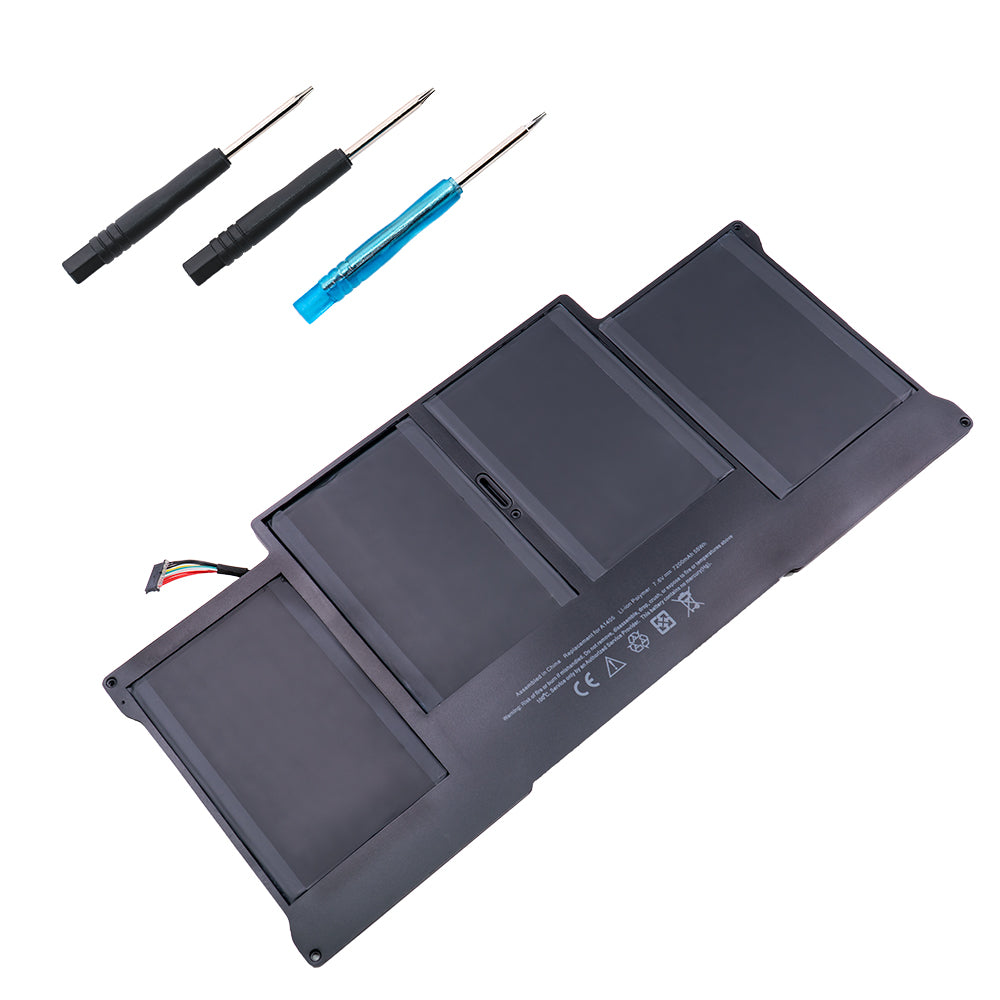 Apple MacBook Air 13 Inch Battery (2010 2011 2012 2013 2014 2015 2016 2017 Years Version) A1466 A1496 A1369 A1405 A1377 661-7474 [7.6V] Compatible Battery