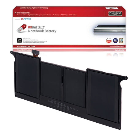 A1465 Battery for Apple MacBook Air 11 inch Mid 2011 2012 2013 Early 2014 2015 Year Version A1406 A1495 A1370 020-7376-A MC969LL/A MD224LL/A MD711LL/A MD712LL/A MD224J/A [7.6V] Compatible Battery