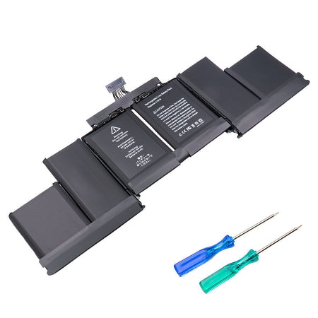 A1398 A1494 Battery for Apple MacBook Pro 15" inch Retina (Late 2013 Mid 2014 Mid 2015 Year Vesrion) A1618 MJLQ2LL/A MJLT2LL/A MJU2LL/A MJLQ2CH/A MJLT2CH/A MJLU2CH/A [11.36V] Compatible Battery