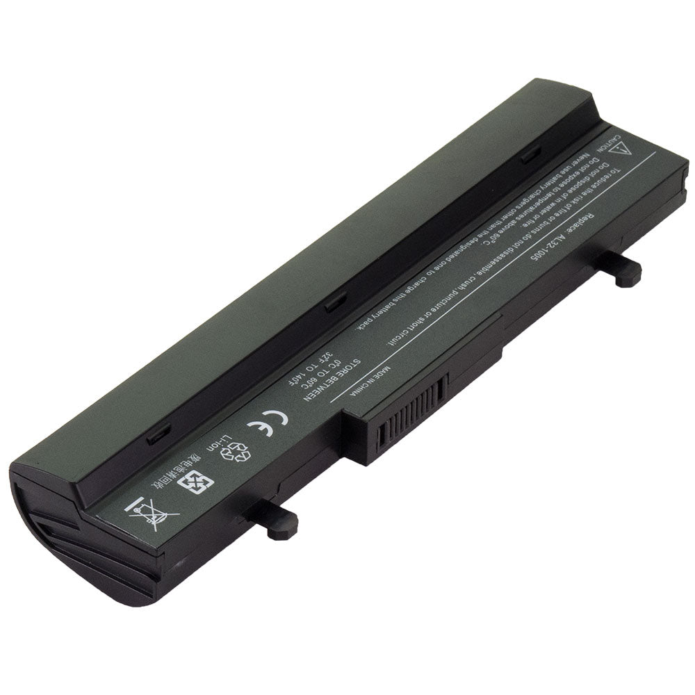 Front view of AL31-1005 compatible laptop battery label for Asus Eee PC 1001PX 1005HA 1005HAB 1001P