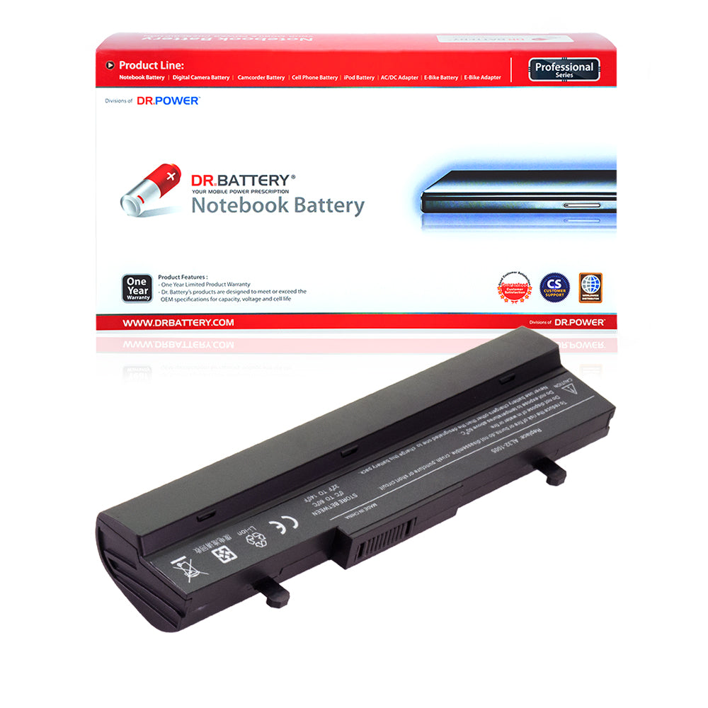 ML32-1005 compatible laptop battery for Asus Eee PC 1001PX 1005HA 1005HAB 1001P with DrBattery packaging