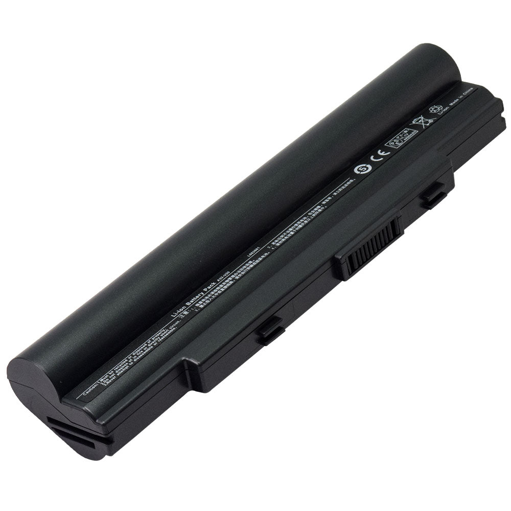 Front view of compatible laptop battery label for Asus U50 U80 U81 U89 U20 series