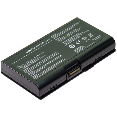Front view of compatible laptop battery label for Asus G72GX G71GX G72G G71G G72V G71V
