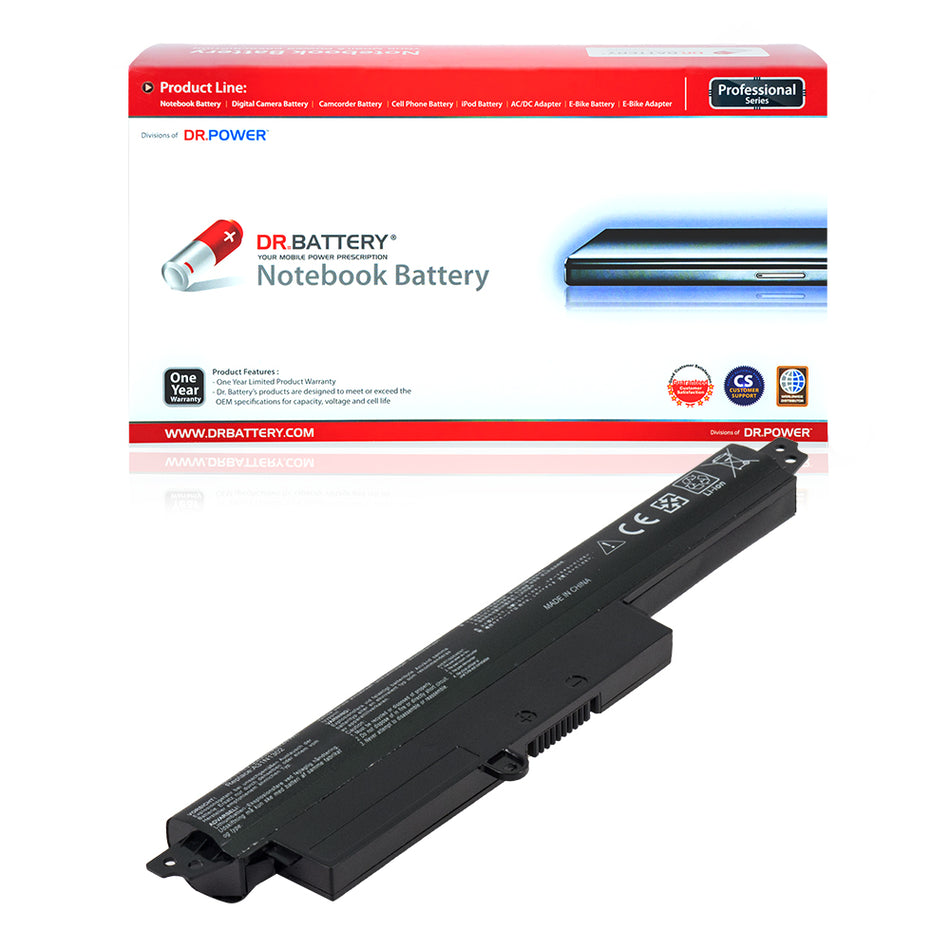 Asus X200MA X200CA X200M F200CA K200MA A31N1302 A31LM2H A31LMH2 A31LM9H A3INI302 1566-6868 0B110-00240100E 0B110-00240000M [11.25V / 25Wh] Laptop Battery Replacement