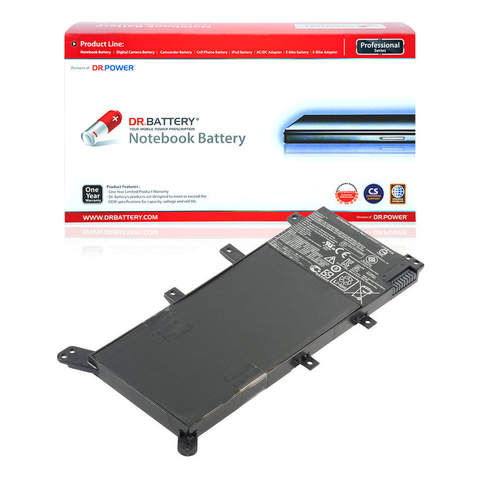 Asus X555LA X555 X555LD X555LN X555DA R556L X555LB X555DG Series 0B200-01200100 0B200-01200300 C21N1347 [7.6V / 36Wh] Laptop Battery Replacement