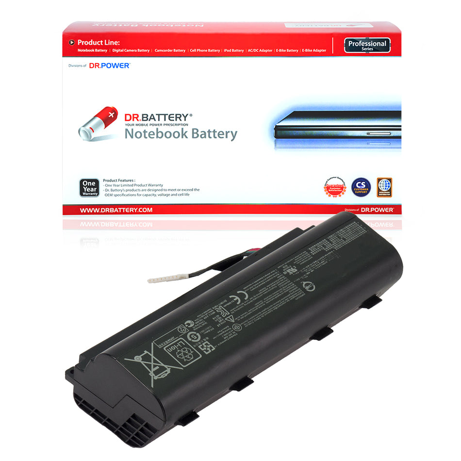 Asus ROG G751J G751 G751JY G751JM G751JY G751JT G751JL A42LM93 A42LM9H A42N1403 GFX71JY GFX71JY4710 G751J-BHI7T25 0B110-00340000 [15V / 66Wh] Laptop Battery Replacement