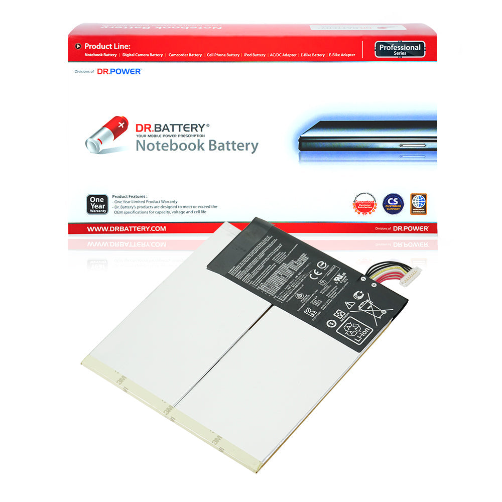 Asus Transformer Book T200TA T200TA-B1-BL T200TA-C1-BL T200TA-C1-EDU T200TA-CP004H T200TA-DB14T-C Series Tablet Battery C21N1334 0B200-00870000 0B200-00870100 [7.6V] Compatible Battery