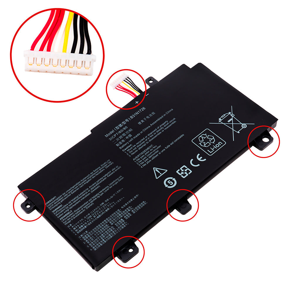 Asus B31N1726 Battery for Asus TUF Gaming FX505 FX504 FX80 FX86