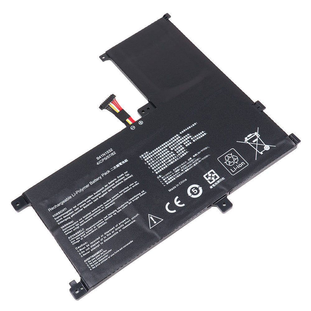 Asus Q504U Q504UA Q504UAK Q534UA UX560UA UX560UAK Series Laptop Battery B41N1532 0B200-02010100 4ICP5/57/81 0B200-02010400 [15.2V] Compatible Battery