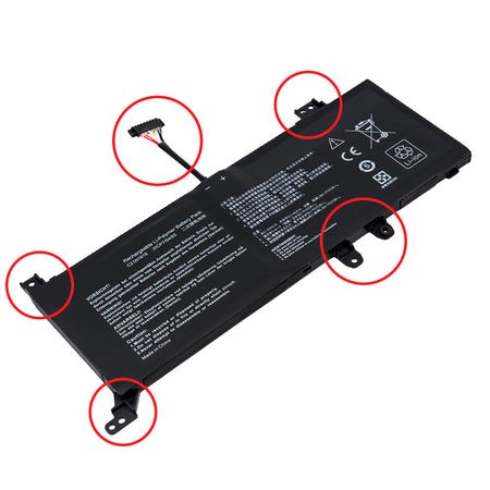 Asus VivoBook 15 S515 S515D S515DA S515E S515EA S515J S515JA Series Laptop Battery C21N1818-3 B21N1818-3 [7.7V] Compatible Battery