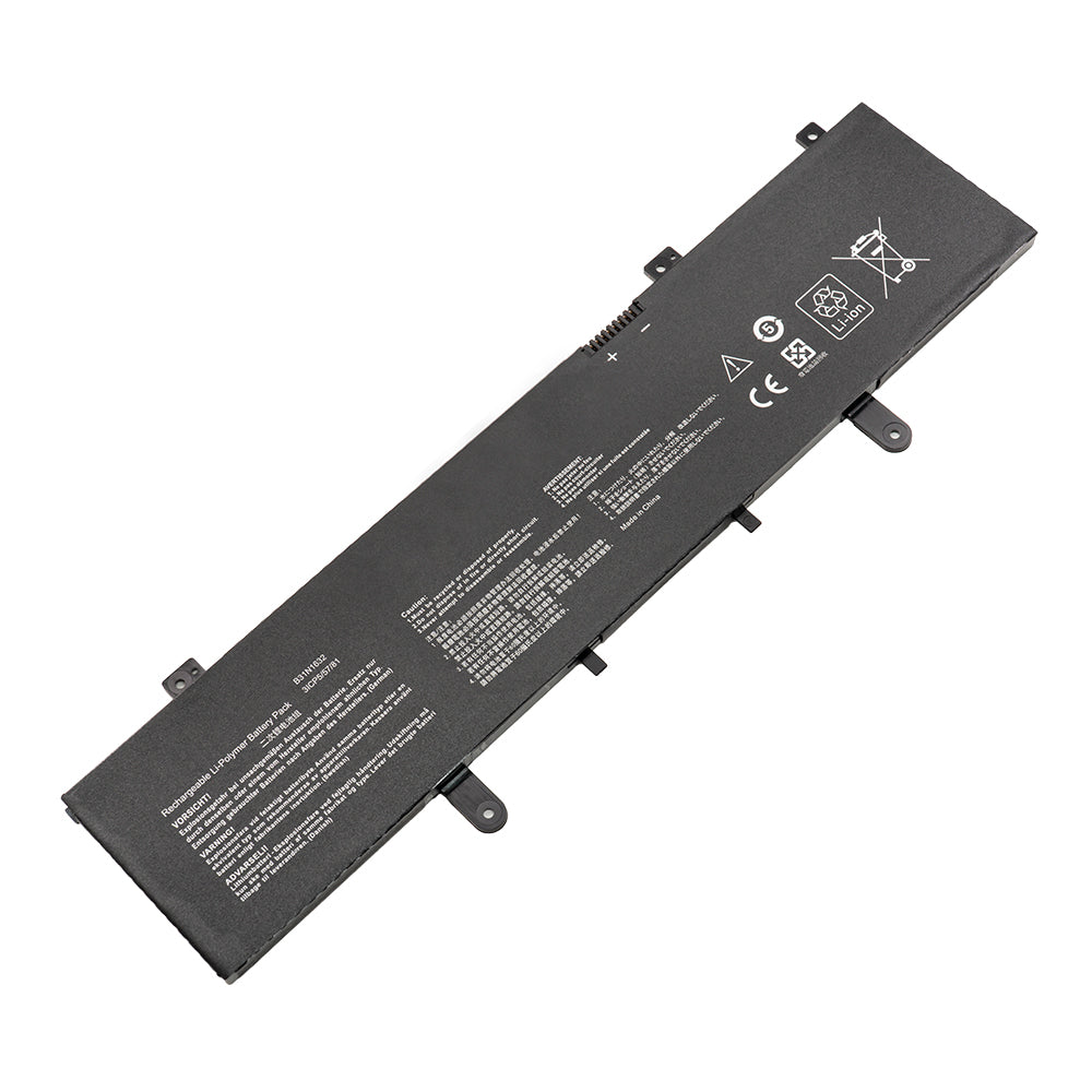Asus Zenbook S4100U S4100UQ S4200UQ Series Laptop Battery B31N1632 0B200-02540000 3ICP5/57/81 [11.52V] Compatible Battery