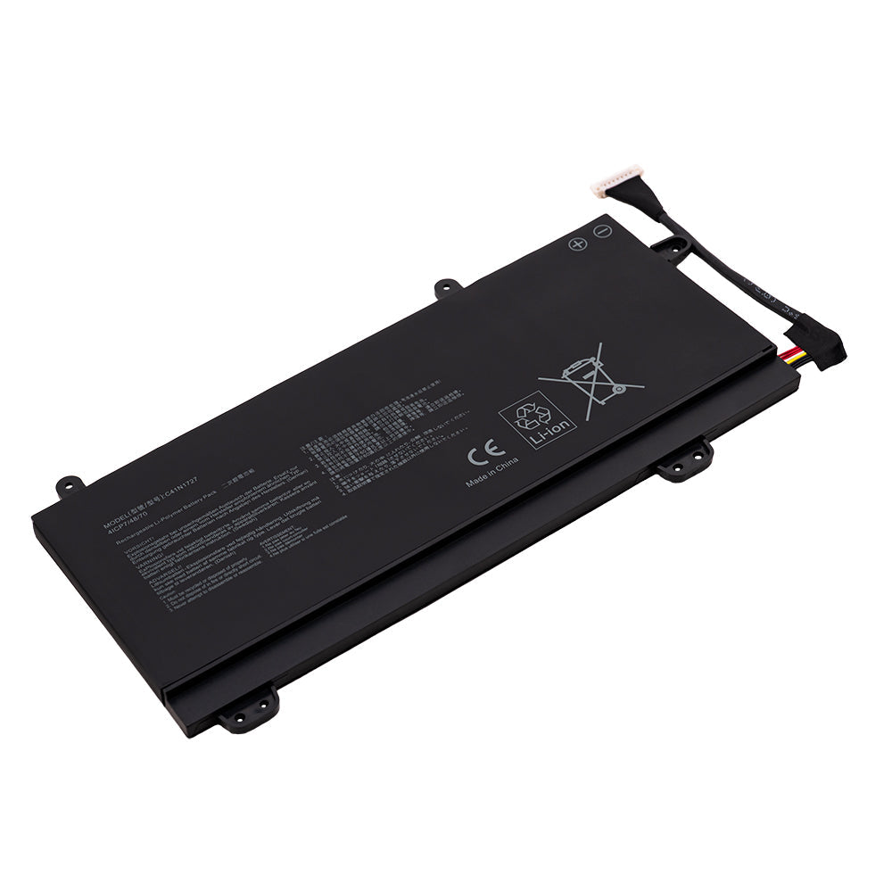 Asus ROG Zephyrus GM501 GM501G GM501GM GM501GS GU501 GU501GM Series Laptop Battery C41N1727 0B200-02900000 4ICP7/48/70 [15.4V] Compatible Battery