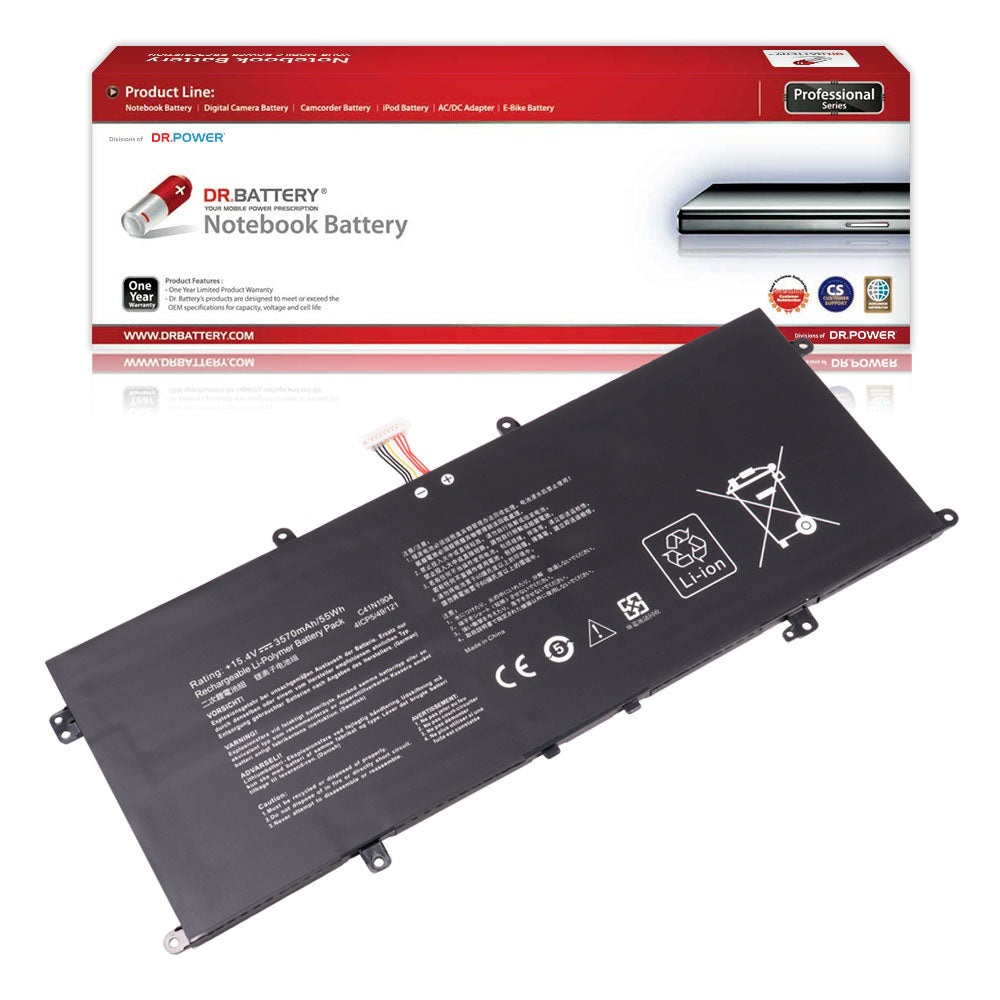 Asus ZenBook S UX391UA UX393EA UX393JA Series Laptop Battery C41N1904 C41N1904-1 0B200-03660000 [15.4V/15.48V] Compatible Battery