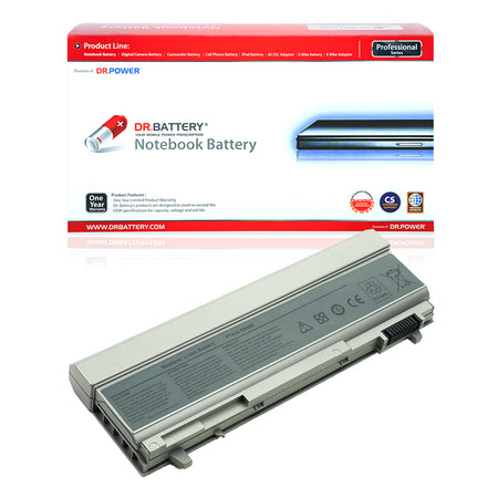 Dell PT434 KY265 4M529 Latitude E6400 E6410 E6500 E6510 Precision M4500 M4400 Series W1193 4N369 451-10583 NM631 FU444 KY470 [11.1V / 73Wh] Laptop Battery Replacement