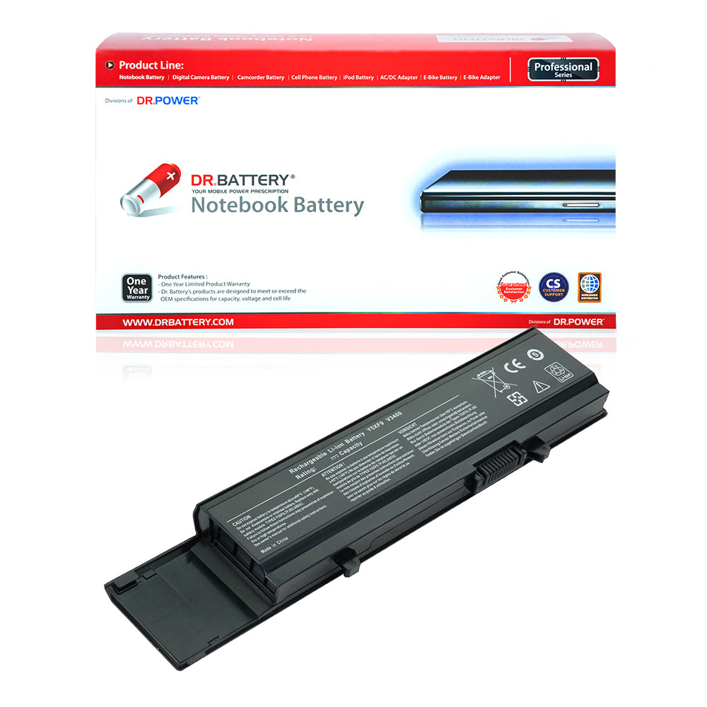 Dell Vostro 3700 3500 3400 Series CYDWV 04D3C 4JK6R 312-0998 312-0997 7FJ92 Y5XF9 0TXWRR 04GN0G 0TY3P4 [11.1V / 73Wh] Laptop Battery Replacement