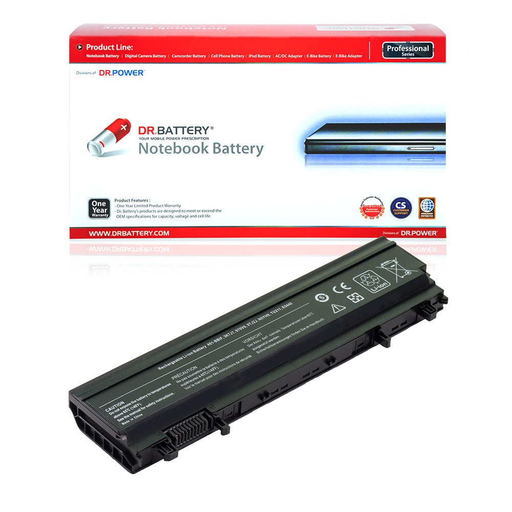 Dell Latitude E5540 E5440 Series TU211 451-BBID WGCW6 0M7T5F F49WX NVWGM 0K8HC 1N9C0 7W6K0 CXF66 N5YH9 VV0NF 451-BBIE 451-BBIF [11.1 V / 49Wh] Laptop Battery Replacement
