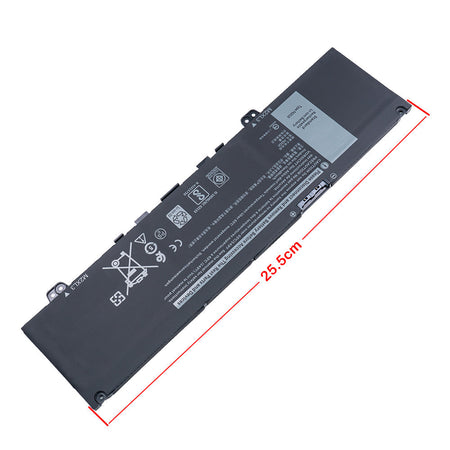 Dell Inspiron 13 7373 7386 2-In-1 Series Laptop Battery F62G0 RPJC3 39DY5 F62GO 039DY5 0RPJC3 [11.4V] Compatible Battery