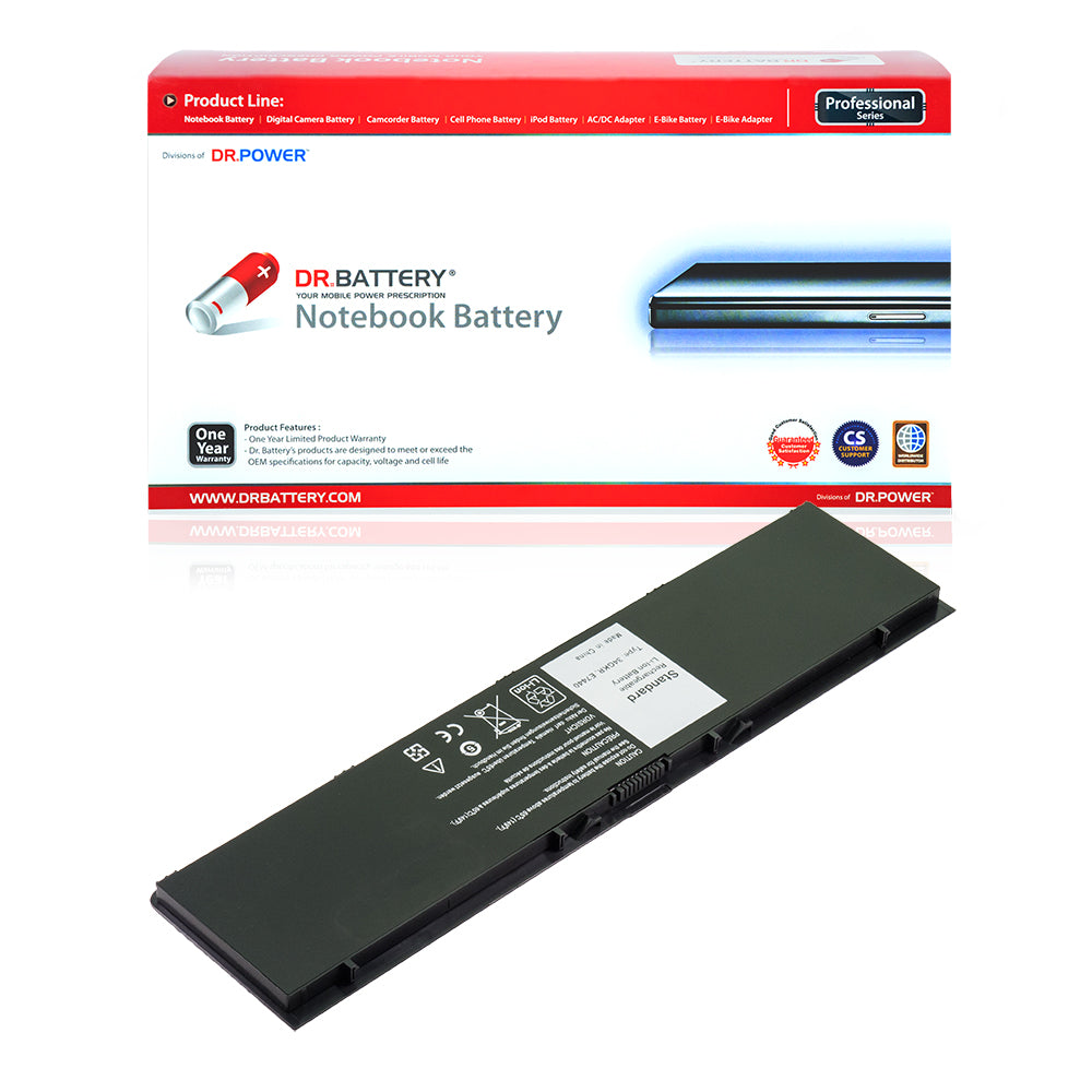 Dell Latitude E7440 E7450 0D47W 3RNFD 451-BBFS 451-BBFT 451-BBFV 451-BBFY F38HT G0G2M G95J5 KR71X PFXCR T19VW 34GKR[11.1V / 38Wh] Laptop Battery Replacement
