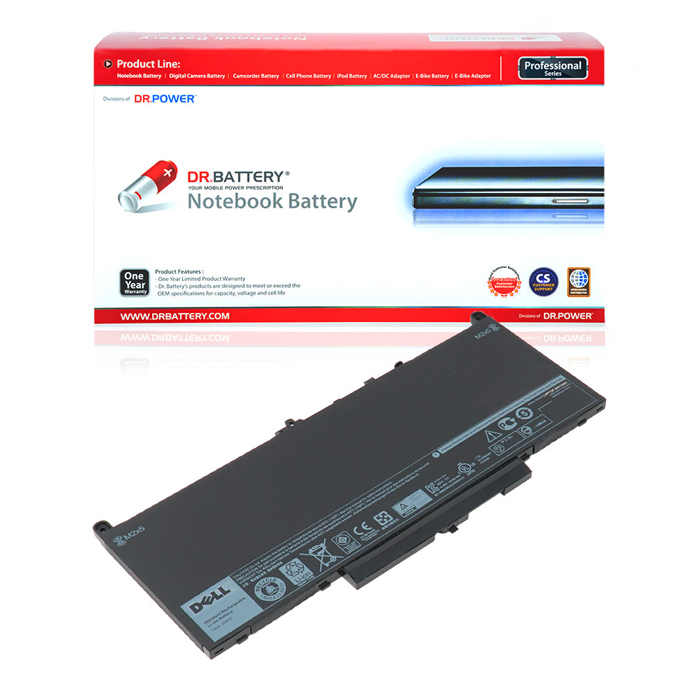 Dell Latitude E7270 E7470 Series MC34Y 0F1KTM 0MC34Y 0PDNM2 1W2Y2 242WD 451-BBSU 451-BBSX 451-BBSY F1KTM GG4FM J6oJ5 J60J5 NJJ2H [7.6V / 55Wh] Laptop Battery Replacement