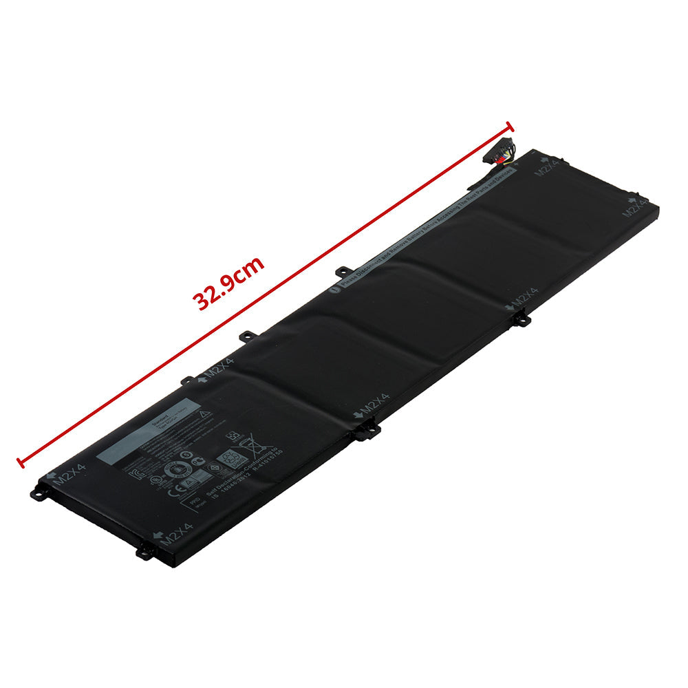 4GVGH Battery for Dell XPS 15 9550 9560 9570 7590 Series Dell Precision 5520 M5520 5530 M5530 5540 M5540 5510 M5510 Series Dell Vostro 7500 7590 Series Laptop 6GTPY 5XJ28 1P6KD 05041C 5D91C [11.4V] Compatible Battery