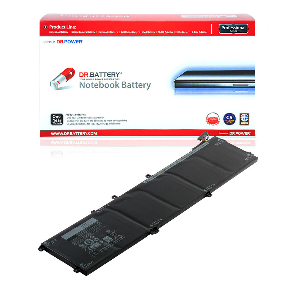 5XJ28 1P6KD Battery for Dell Precision 5510 5520 XPS 15 9570 9560 9550 7590 Series Laptop 6GTPY 4GVGH 05041C 5D91C [11.4V] Compatible Battery