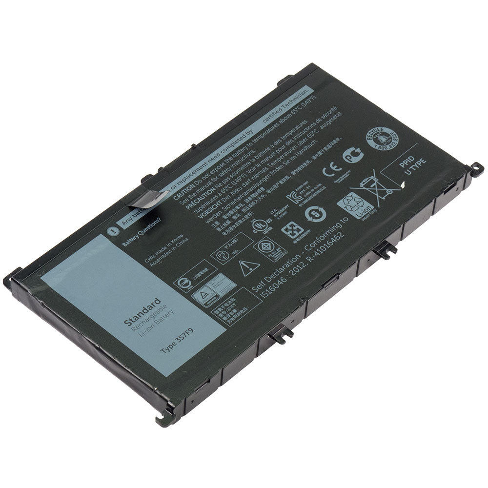 Dell P65F P65F001 Series Laptop Battery 357F9 71JF4 0GFJ6 [11.1V] Compatible Battery