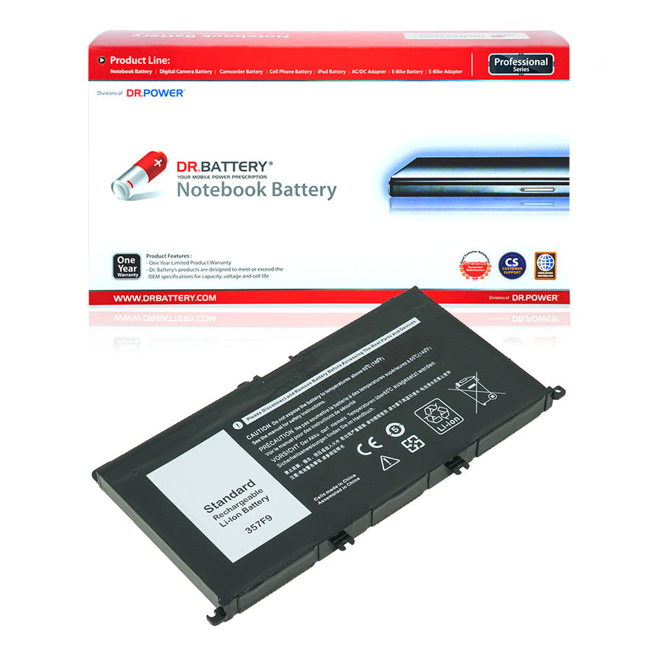 Dell P65F P65F001 Series Laptop Battery 357F9 71JF4 0GFJ6 [11.1V] Compatible Battery