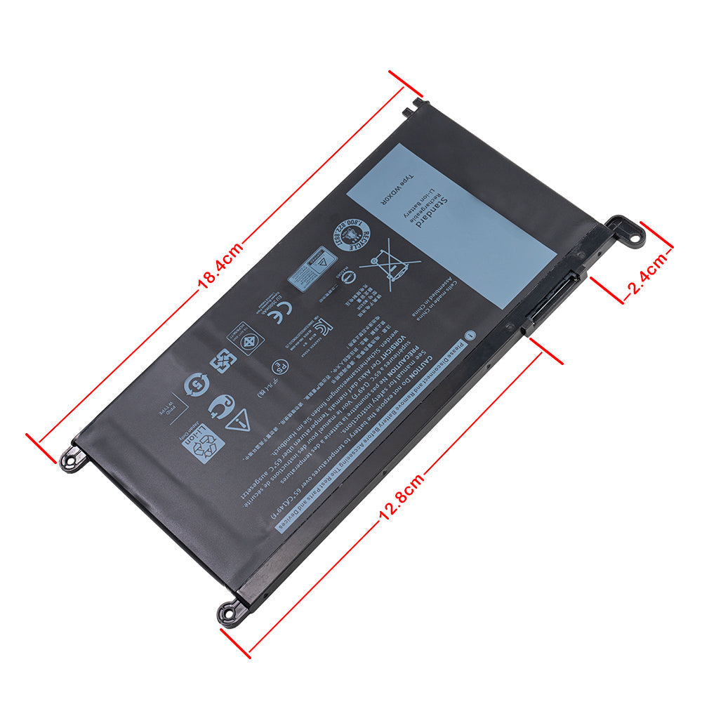 P69G Battery for Dell Latitude 3180 3190 3390 3480 Inspiron 13 7378 5378 5379 Inspiron 15 5570 5567 5568 Inspiron 17 5770 5767 3780 Series Laptop WDX0R CYMGM FC92N P69G001 9W9MX P58F P58F001 Y3F7Y FW8KR P70F WDXOR [11.4V] Compatible Battery
