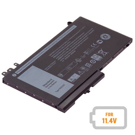 Dell Latitude E5250 E5270 Series Laptop Battery NGGX5 JY8D6 0RDRH9 RDRH9 0JY8D6 954DF [11.4V] Compatible Battery