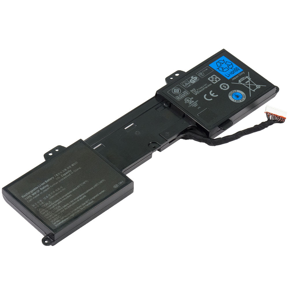 TR2F1 9YXN1 Battery for Dell Inspiron Duo 1090 Series Laptop WW12P 0TR2F1 [14.8V] Compatible Battery