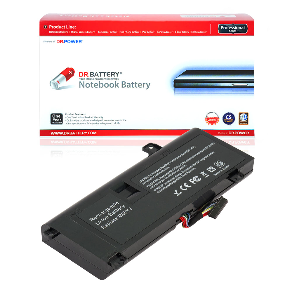 Dell Alienware M14x R3 Series Dell Alienware M14x R4 Series Laptop Battery G05YJ 8X70T Y3PN0 08X70T 0G05YJ [11.1V] Compatible Battery