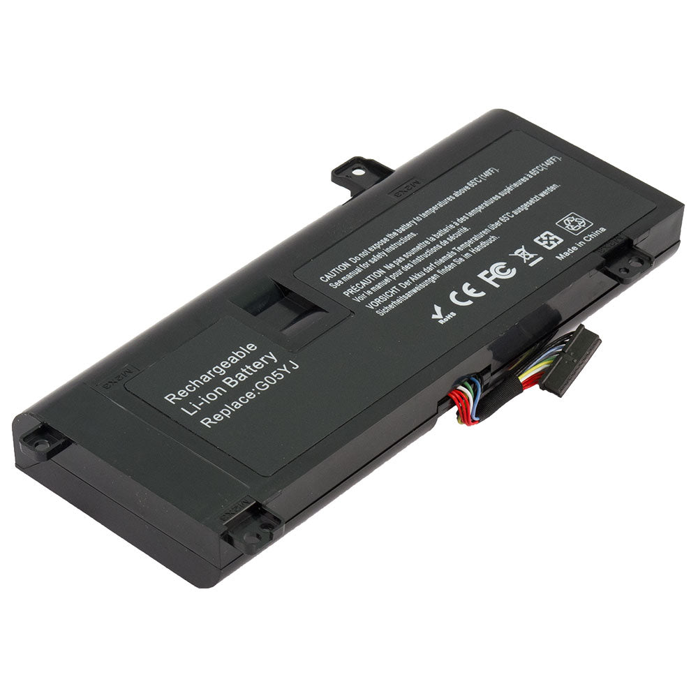 Dell Alienware P39G P39G001 Series Laptop Battery G05YJ 8X70T Y3PN0 08X70T 0G05YJ [11.1V] Compatible Battery