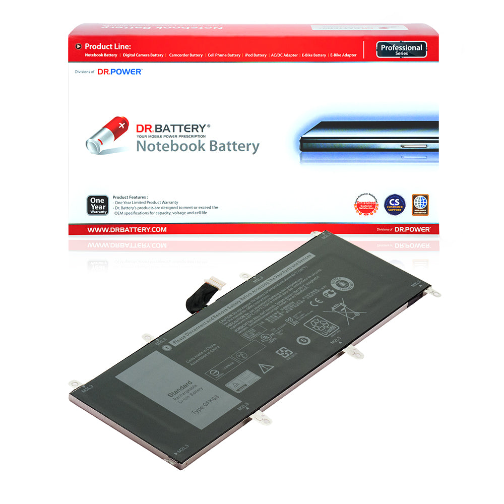 Dell Venue 10 Pro 5056 Tablet Series Battery GFKG3 VN25R 0GFKG3 0VN25R [7.4V] Compatible Battery