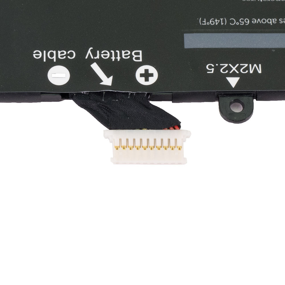 Dell XPS 12 9250 Series Laptop Battery V55D0 7VKV9 9TV5X 07VKV9 0V55D0 09TV5X [7.6V] Compatible Battery