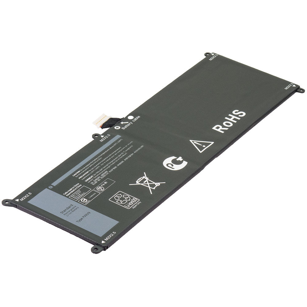 Dell Latitude 12 7275 Series Laptop Battery V55D0 7VKV9 9TV5X 07VKV9 0V55D0 09TV5X [7.6V] Compatible Battery