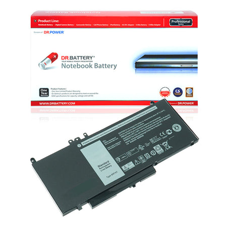 ROTMP Battery for Dell Latitude E5470 E5570 Series Dell Latitude 14 5470 E5470 Series Dell Latitude 15 5570 E5570 Series Dell Precision 15 3510 M3510 Series Laptop 6MT4T 7V69Y 07V69Y [7.6V] Compatible Battery