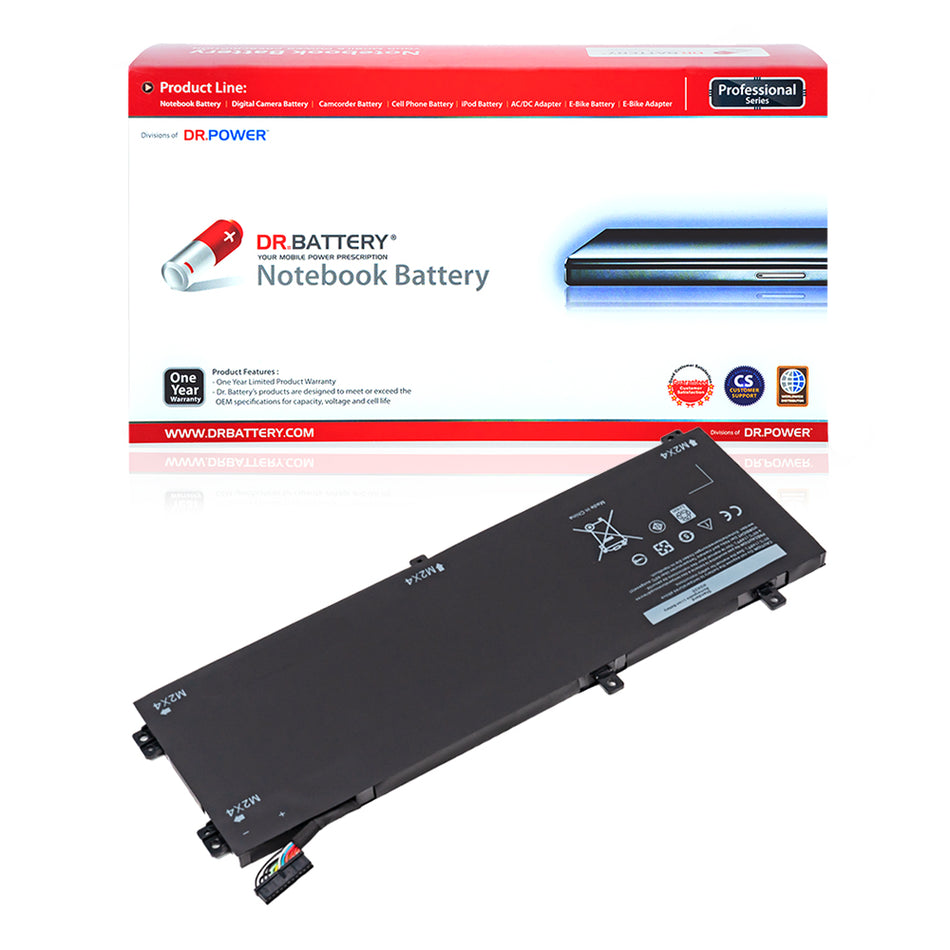 Dell H5H20 XPS 15 9560 9570 Precision M5510 M5520 5530 5510 5520 RRCGW 05041C 5D91C GPM03 5041C CP6DF 5XJ28 1P6KD 4GVGH 6GTPY [11.4 V / 56Wh] Laptop Battery Replacement